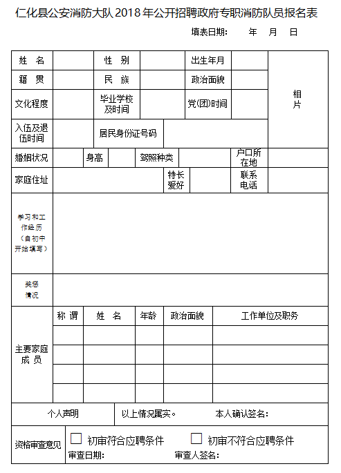 仁化县公安局最新招聘公告解析